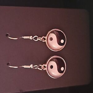 Ying Yang Earrings